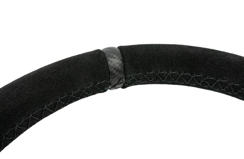 PRP Heated Comp-R Suede Steering Wheel - Black