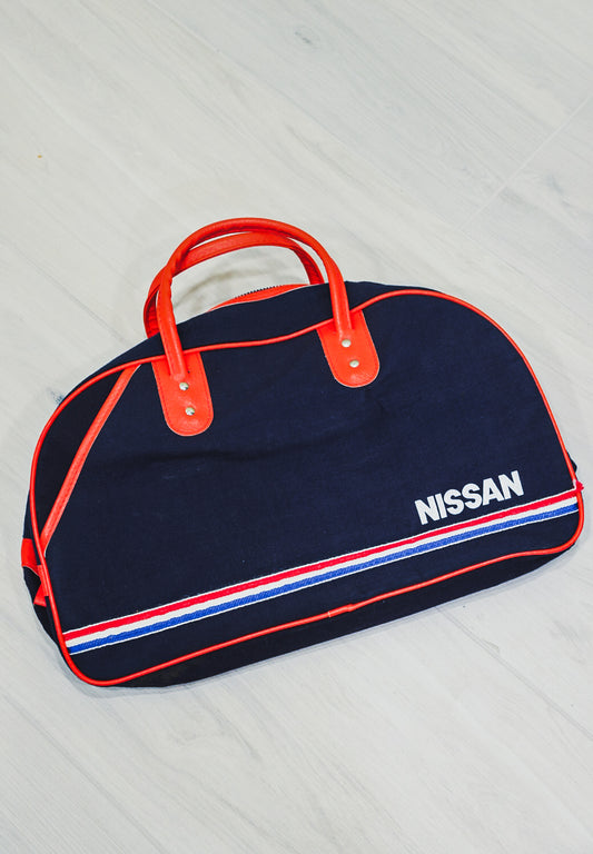1980s Nissan Car Care Kit Handbag