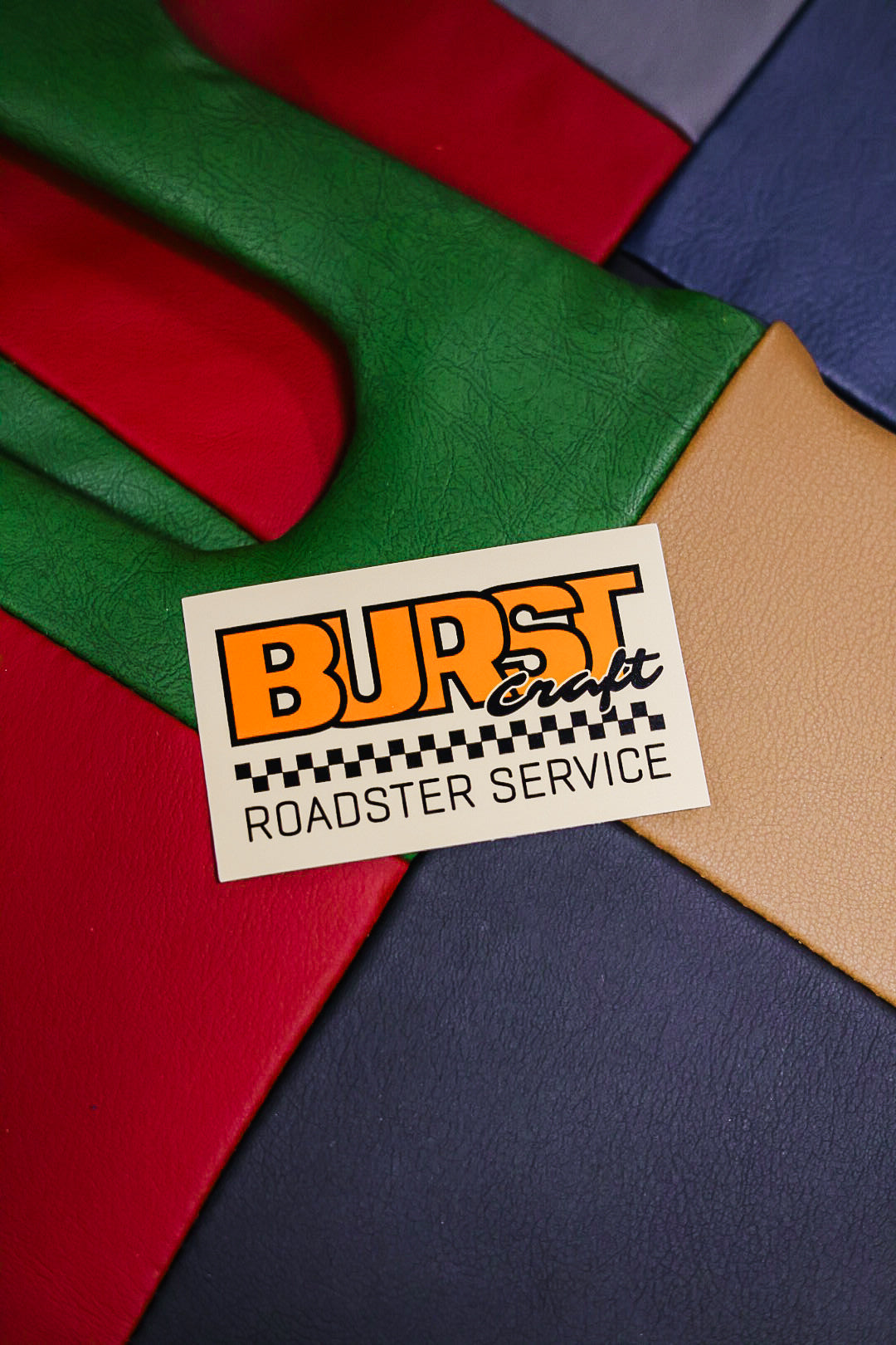 Burst Craft Roadster Service Retro Sticker