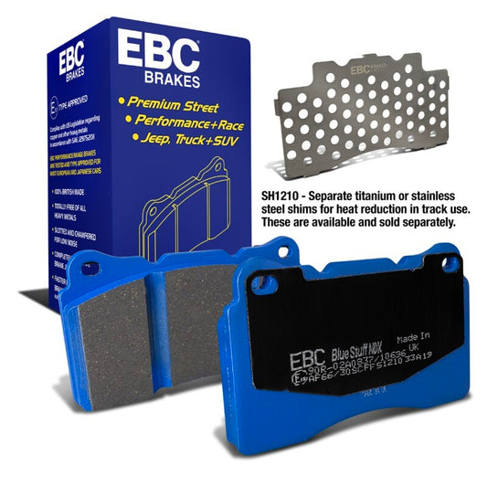 EBC 17-21 Honda Civic Type-R (FK8) Bluestuff Front Brake Pads