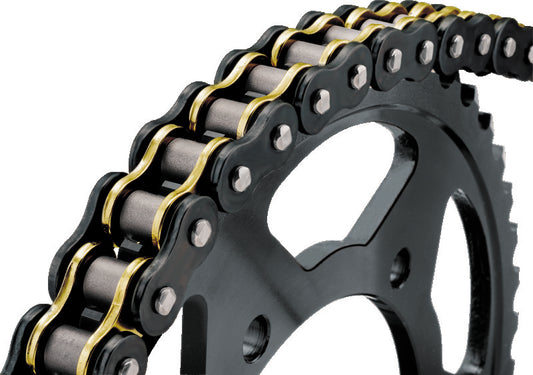 BikeMaster 530x150 BMZR Z-Ring Chain - Black/Gold