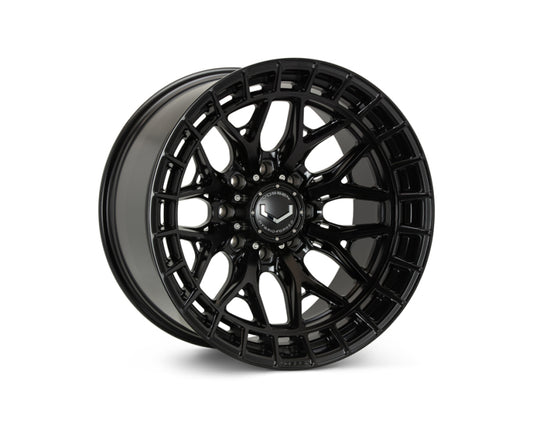 Vossen HFX-1 20x10 - 8x170 - ET18 - Super Deep Face - 125.1 - Satin Black Wheel