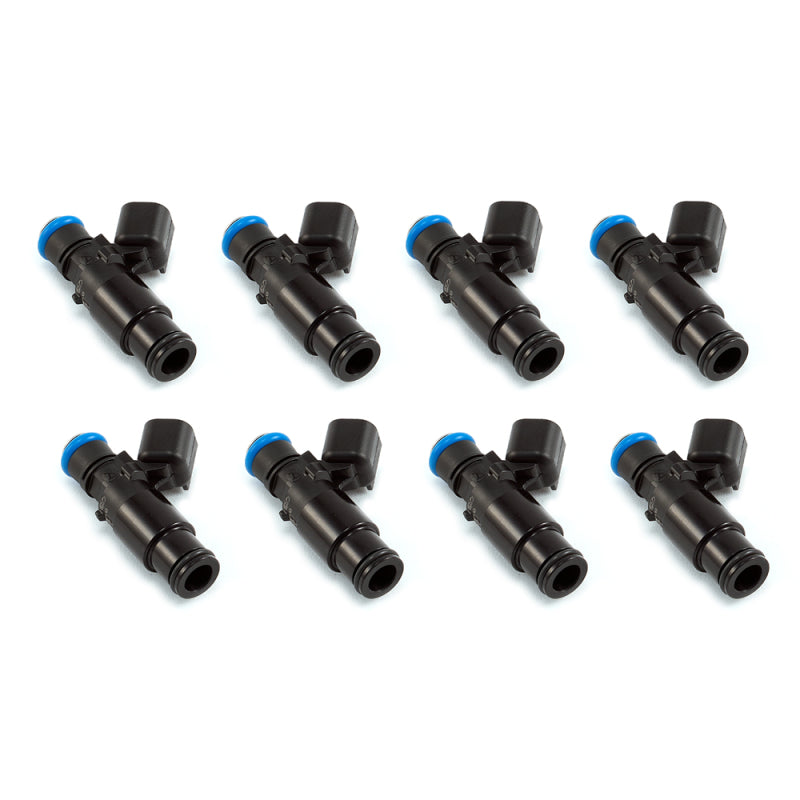 Injector Dynamics 1750-XDS - Dodge 300C SRT-8 6.4L 14mm (Black) BOTTOM Adaptor - Set of 8