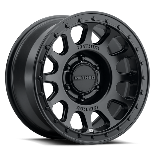 Method MR709 HD Bead Grip 17x 8.5in / ET0 / 6x5.5 BP / 106.25mm Bore - Black Wheel