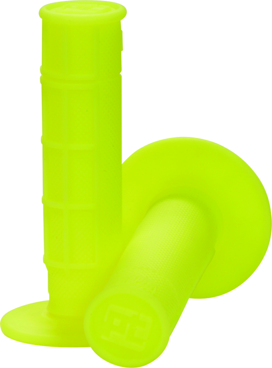 ProTaper 1/2 Waffle Grips - Neon Yellow