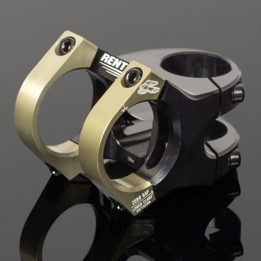 Renthal V2 Apex Stem 35 x 50 mm. -  Black/AluGold