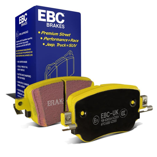 EBC 15-21 Volkswagen GTi 2.0 Turbo Yellowstuff Rear Brake Pads