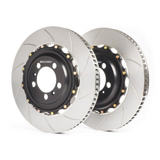 GiroDisc 2022+ Audi RS3 (8Y) Zinc Plated Slotted Front Rotors