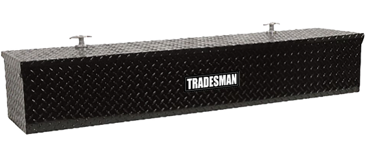 Tradesman Aluminum Flush Mount Truck Tool Box (60in.) - Black