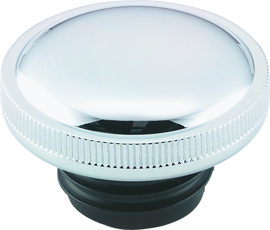 Bikers Choice 82-E96 Single & Right Chrome Vented Screw-In Gas Cap Replaces H-D 59634-81A 61102-83A