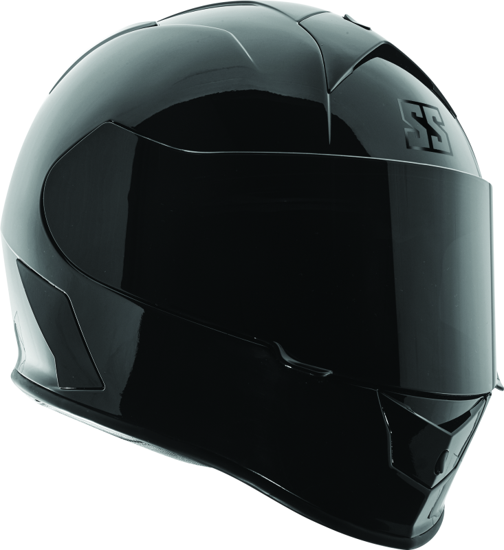 Speed Helmet and Strength SS900 Solid Speed Helmet Gloss Black - 2XL