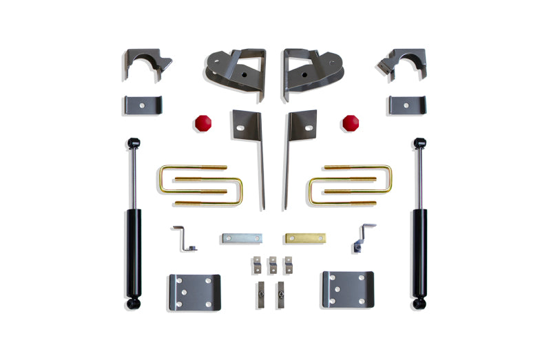 MaxTrac 2019+ GM C/K1500 2WD/4WD 5in Rear Adj. Lowering Flip Kit