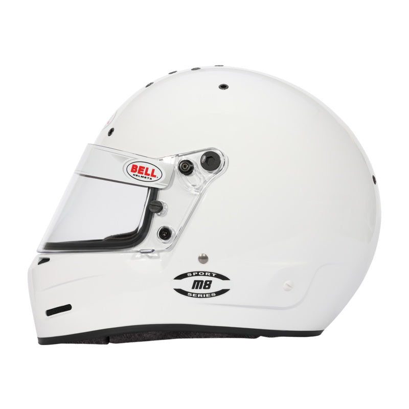Bell Helmet M8 White Lrg(60-61) Sa2025
