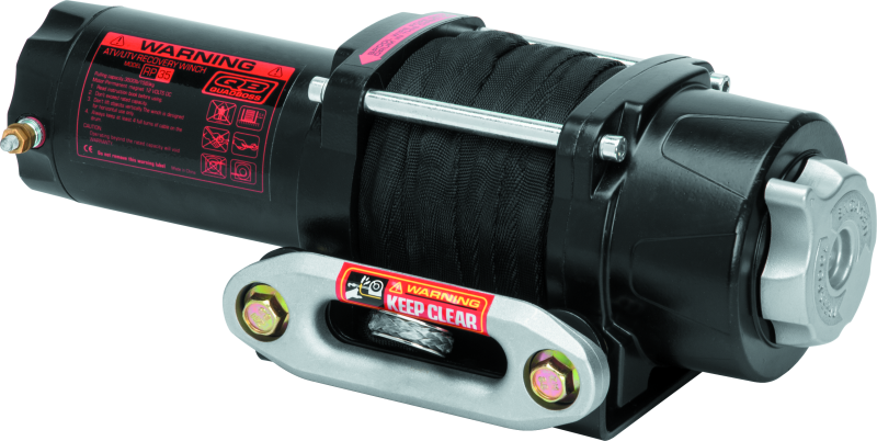 QuadBoss Winch 3500Lb W/Synthetic Rope