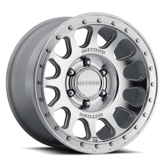 Method MR709 HD Bead Grip 17x 8.5in / ET0 / 6x135 BP / 87mm Bore - Machined Wheel