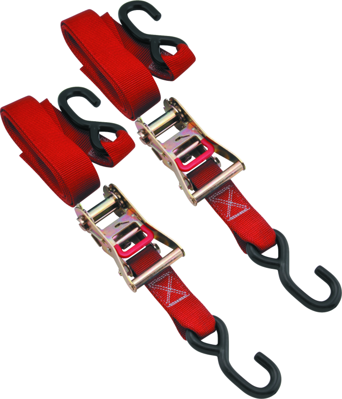 BikeMaster Tiedown 1-1/2 Ratchet - Red