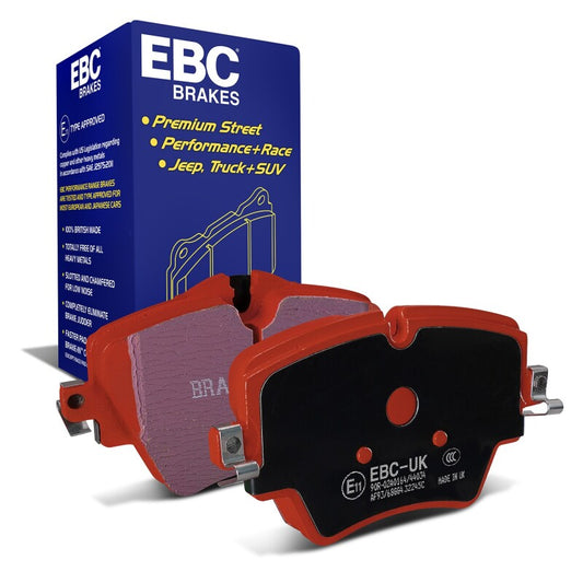 EBC 2017+ Mini Cooper Countryman (F60) 1.5L Turbo Redstuff Front Brake Pads