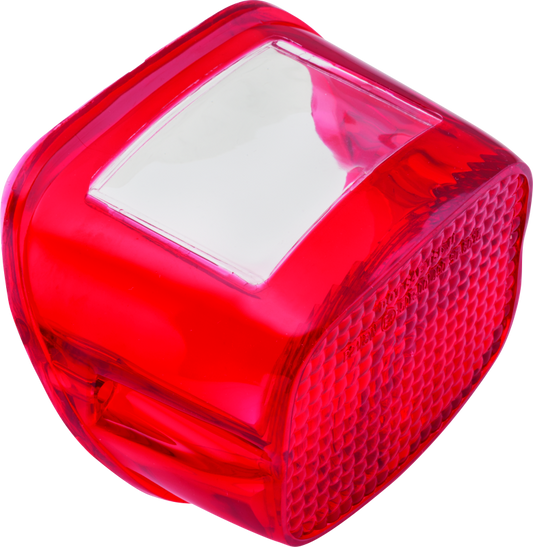 Bikers Choice 73-98 Big Twin And Sportster Replacement Taillight Lens Red Replaces H-D 68034-77