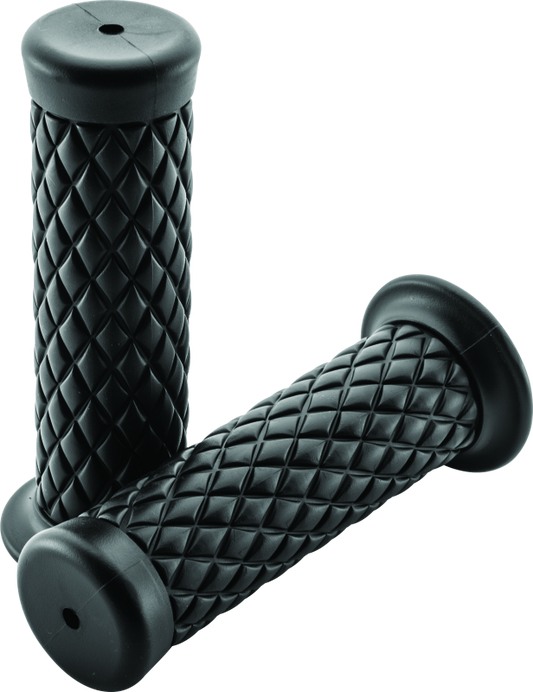 BikeMaster Quilted Grips - Black