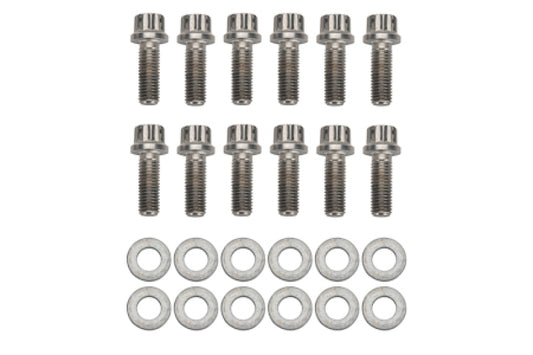 Wilwood Bolt Kit - Hat/Rotor 1/4-28x.75 12 Pt Stainless