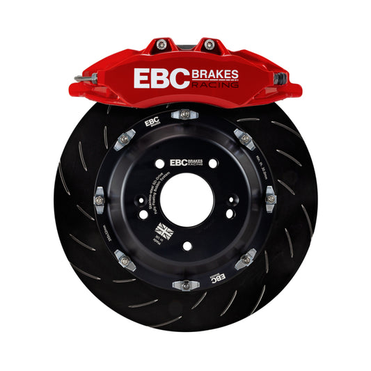 EBC Racing 00-06 BMW M3 (E46) Red Apollo-6 Calipers 355mm Rotors Front Big Brake Kit