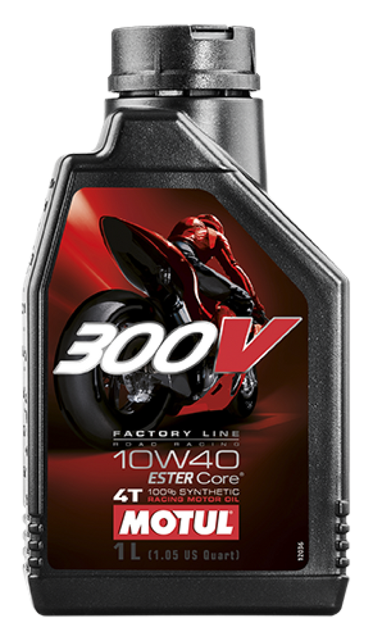 Motul 1L Synthetic-ester Oil 300V Factory Line Road Racing 10W40