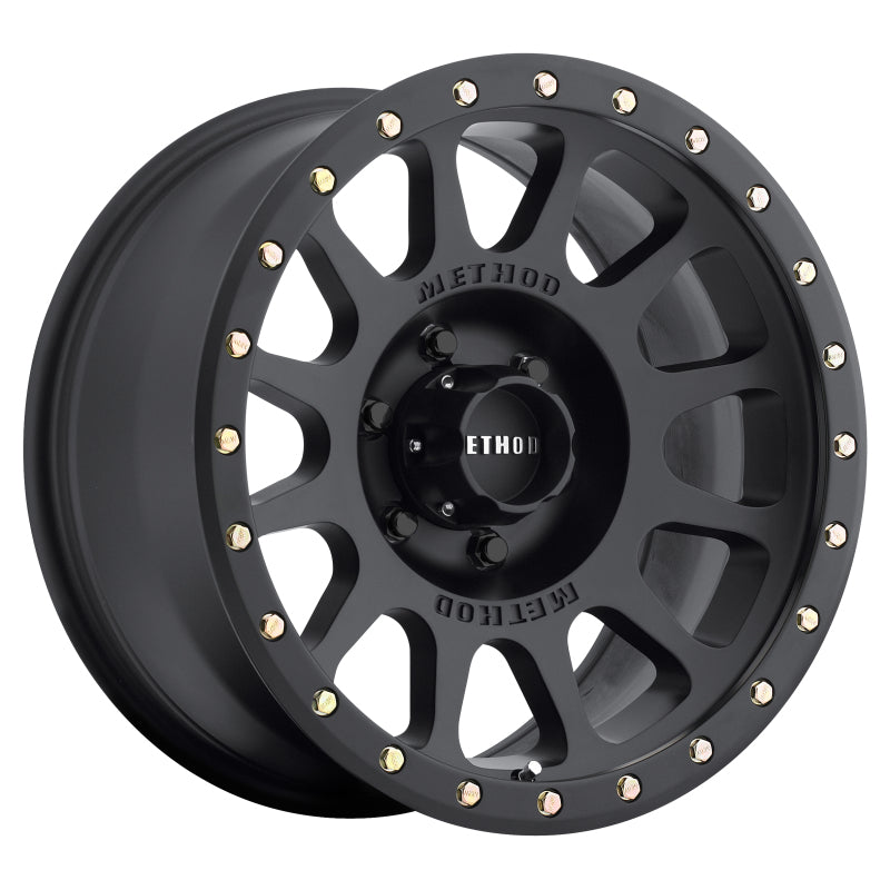 Method MR305 NV 16x8 0mm Offset 6x5.5 108mm CB Matte Black Wheel