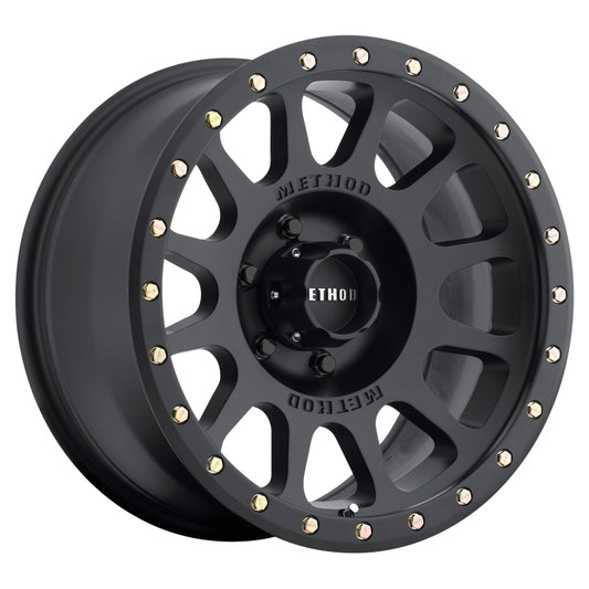 Method MR305 NV 18x9 -12mm Offset 6x5.5 108mm CB Matte Black Wheel