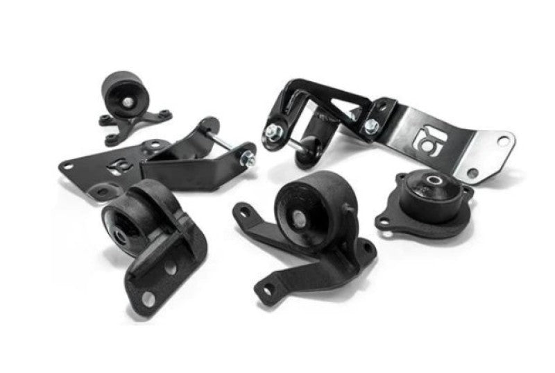 Innovative 01-05 Civic K-Series Black Steel Mounts 75A Bushings (Not K24 Trans)