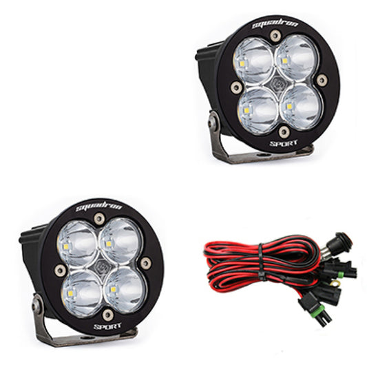 Baja Designs Squadron R Sport Work/Scene Pair LED Light Pods - Clear