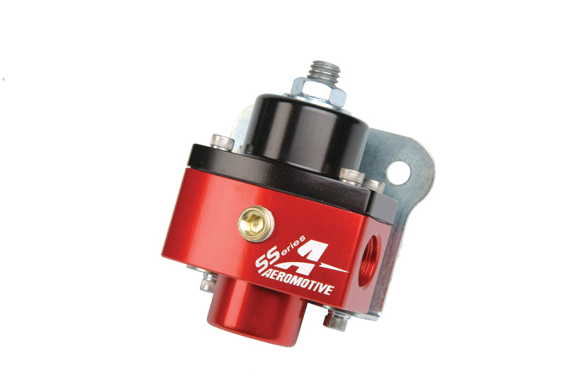 Aeromotive Carbureted Adjustable Regulator - Billet 2-Port AN-6