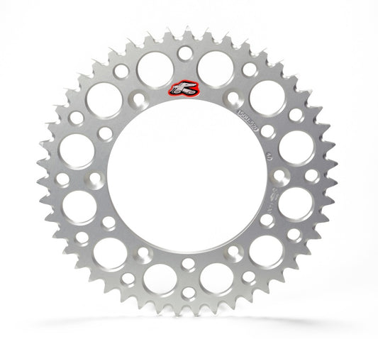 Renthal 08-14 Kawasaki KFX 450R Rear Grooved Sprocket - Silver 520-36P Teeth