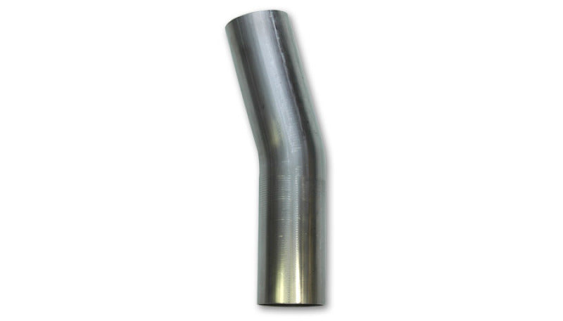 Vibrant 2in O.D. T304 SS 15 deg Mandrel Bend 4in x 4in leg lengths (2in Centerline Radius)