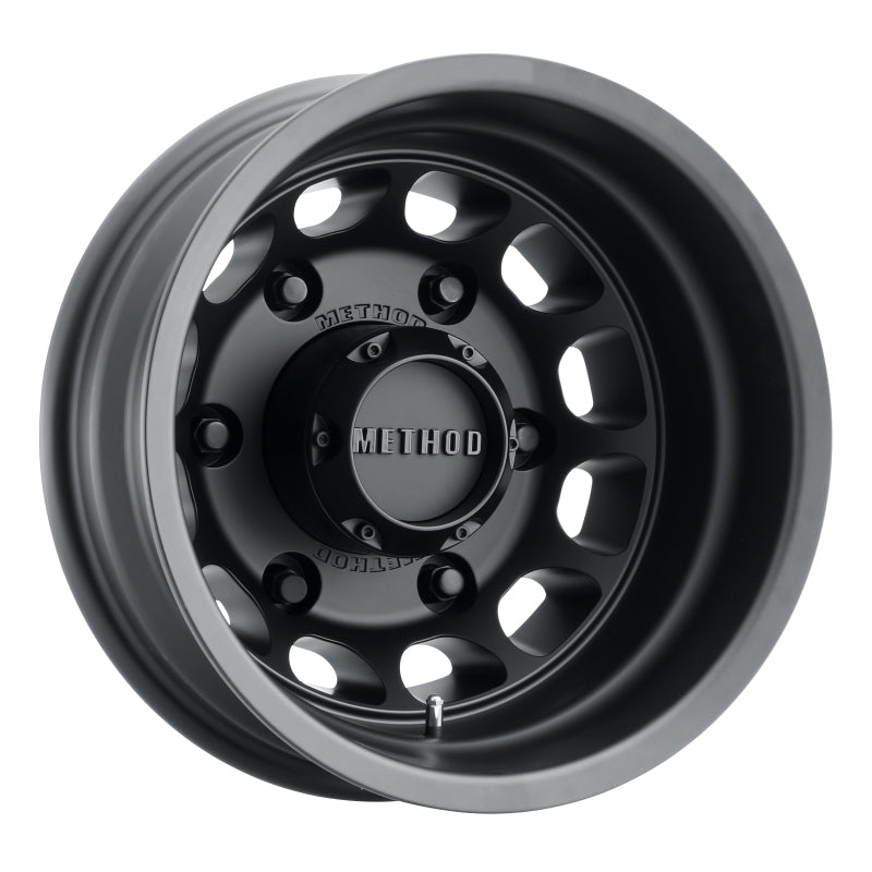 Method MR901 - REAR 16x5.5 -138mm Offset 6x205 161.04mm CB Matte Black Wheel