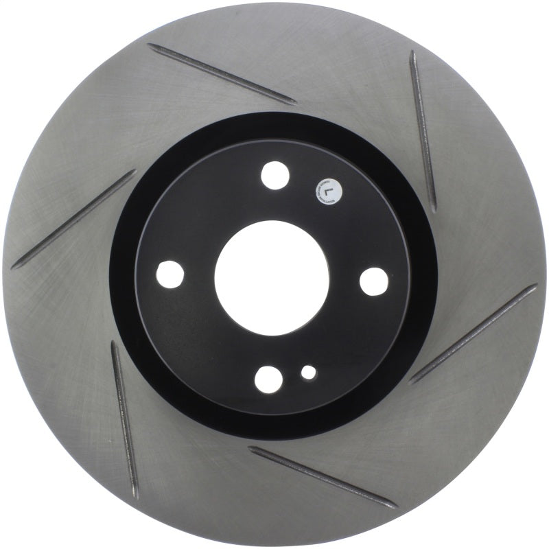 StopTech 16-17 Mazda MX-5 Front Driver Side Slotted Sport Brake Rotor