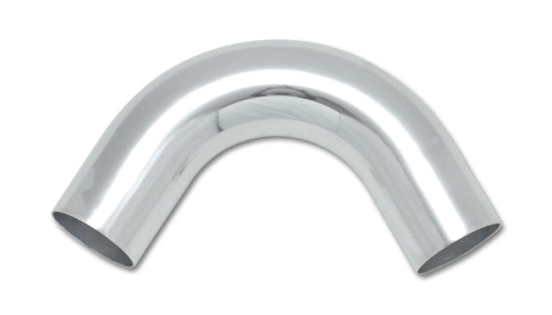 Vibrant 1.5in O.D. Universal Aluminum Tubing (120 degree bend) - Polished