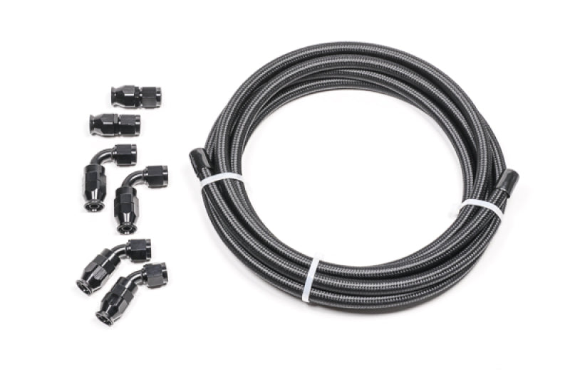 Radium Engineering 6AN Universal DIY PTFE Hose Kit - Black