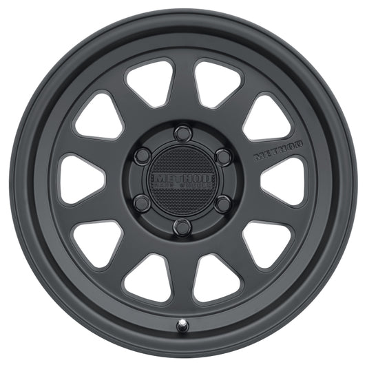 Method MR316 18x9 +18mm Offset 6x5.5 106.25mm CB Matte Black Wheel