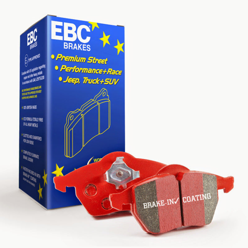 EBC 97-02 Ford Escort 2.0 Redstuff Rear Brake Pads