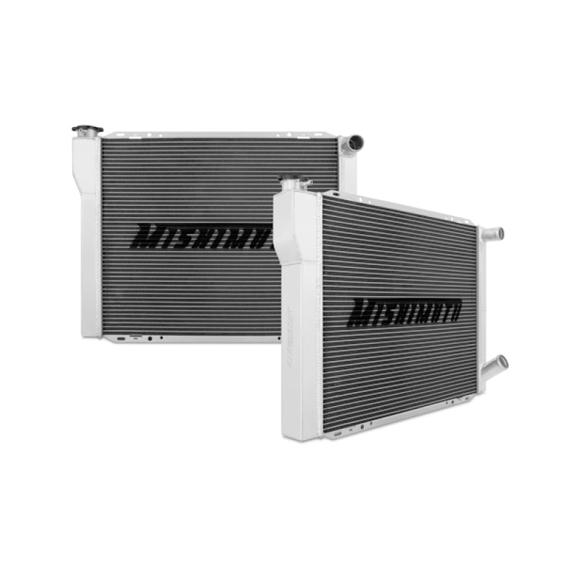 Mishimoto Universal Dual Pass Race Radiator 27x19x3 Inches Aluminum Radiator