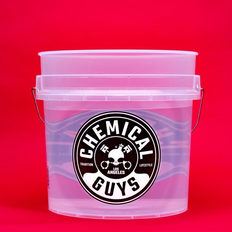 Chemical Guys Heavy Duty Ultra Clear Detailing Bucket