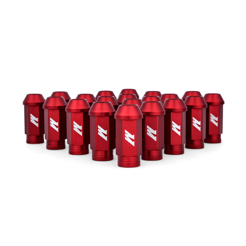 Mishimoto Aluminum Locking Lug Nuts M12x1.25 20pc Set Red