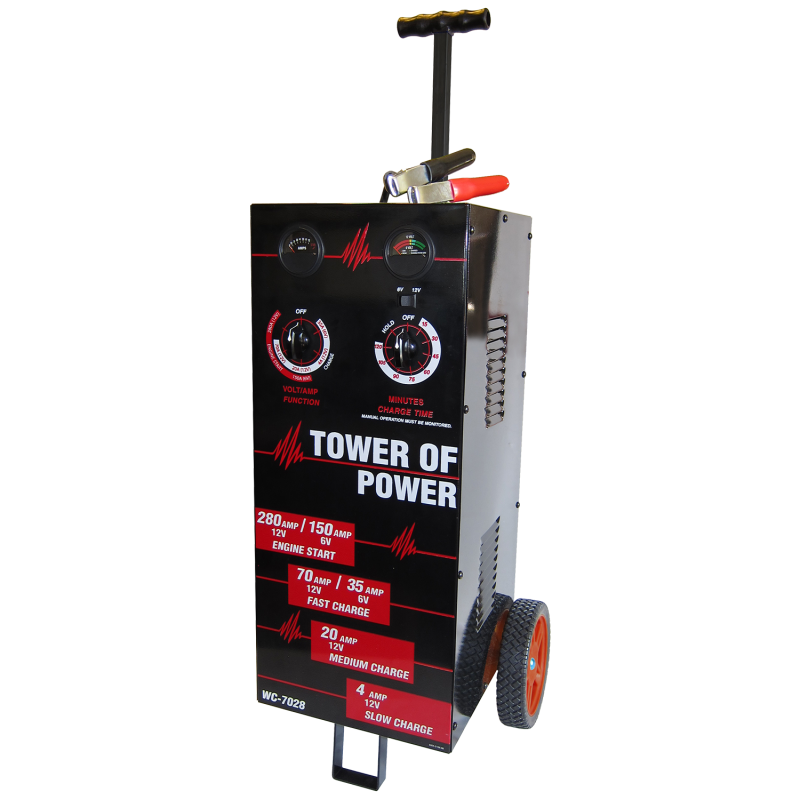 Autometer Wheel Charger Tower of Power Man 70/30/4/280 AMP