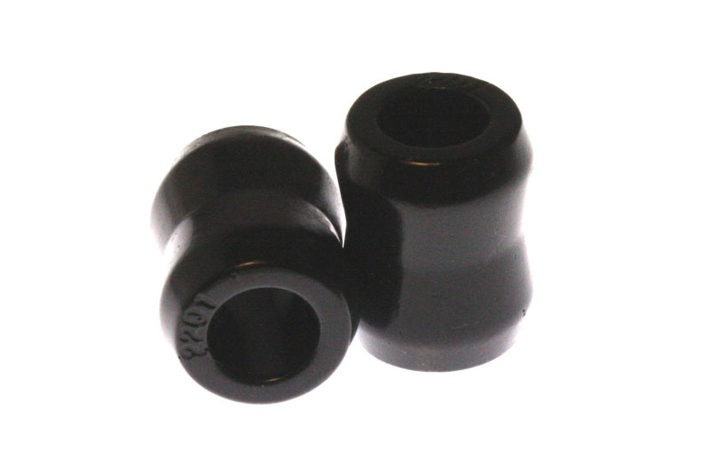 Energy Suspension Black Hour Glass Shock Bushings 3/4 inch I.D. 1 min - 1 1/8 max inch O.D. 1 7/16 i