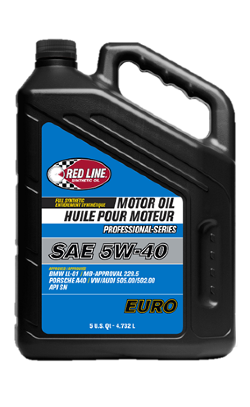 Red Line Pro-Series Euro 5W40 Motor Oil - 5 Quart