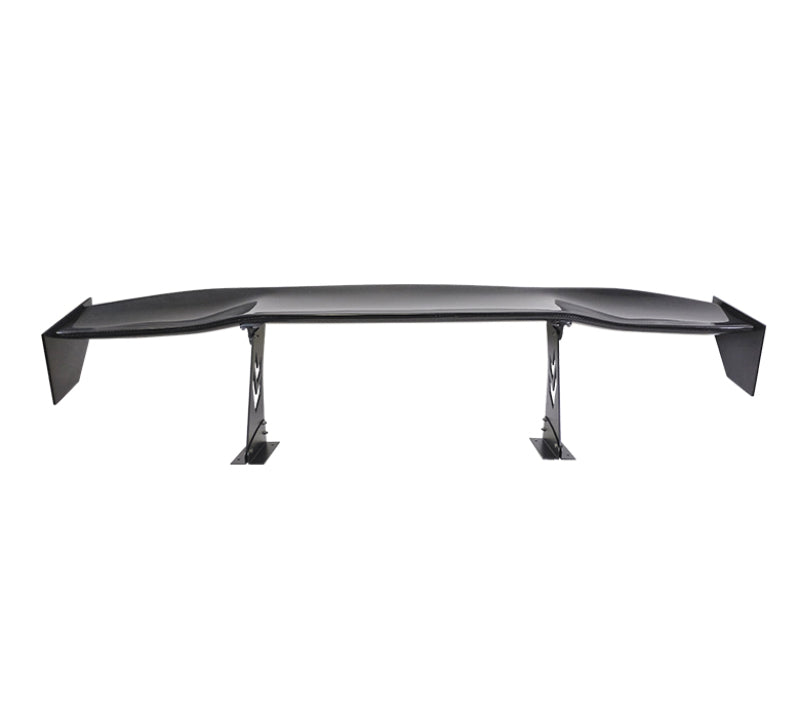 NRG Carbon Fiber Spoiler - Universal (69in.) w/NRG Logo / Stand Cut Out / Large Side Plate