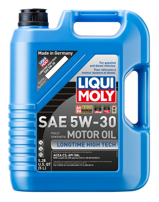 LIQUI MOLY 5L Longtime High Tech Motor Oil SAE 5W30