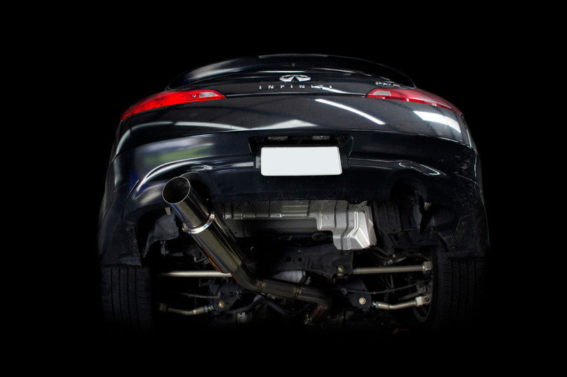 ISR Performance GT Single Exhaust - Infiniti G37 Coupe RWD